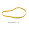 2PCS Bandsaw Tires Non Slip Noise Reduction Rubber Tire for