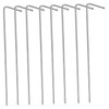 Abaodam 30pcs Aluminum Tent Pegs Wear Resistant Outdoor Stakes for