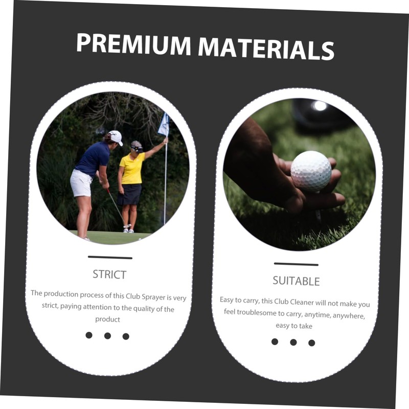TOVINANNA Golf Club Brush Premium Quality Cleaning Brush Simple Effective