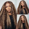 22 24 26 Inch P4613 Bundles Ombre Kinky Curly Human