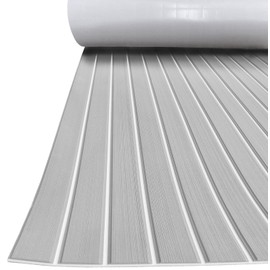 Hjdeck Boat Flooring EVA Foam Decking Sheet 94.5"x45.2" Self-Adhesive Boat Flooring Foam Boat Carpet Cushioning Helm Pad Marine Carpet for Boat Yacht Kayak Decking Swimming Pool RV Stairs