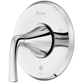 Pfister R89-1MCA McAllen Pressure Balanced Valve Trim Only with Single Lever Handle, Pforever Seal Cartridge, and Secure Pfit Anti Wobble Handle - Less Rough In - Polished Chrome