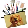 Livel lhood Golden Retriever Makeup Bag Cute Small Organizer Zipper