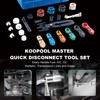 KOOPOOL 26pc Master Quick Disconnect Tool Kit, Fuel Line Disconnect