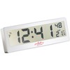 infactory Radio Clock With Large Display: Compact Radio Clock With