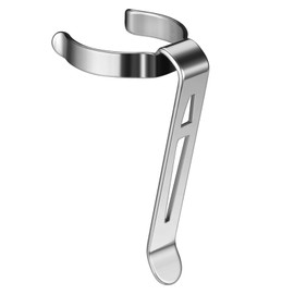 LIGHTFE B106 Flashlight Clip is Suitable for flashlights with a Diameter of 17-19 mm and a Slot Width of 3.9-4.3 mm. Stainless Steel Pen Clip, can be Used as a hat Clip, Pocket Clip, or Bag Clip