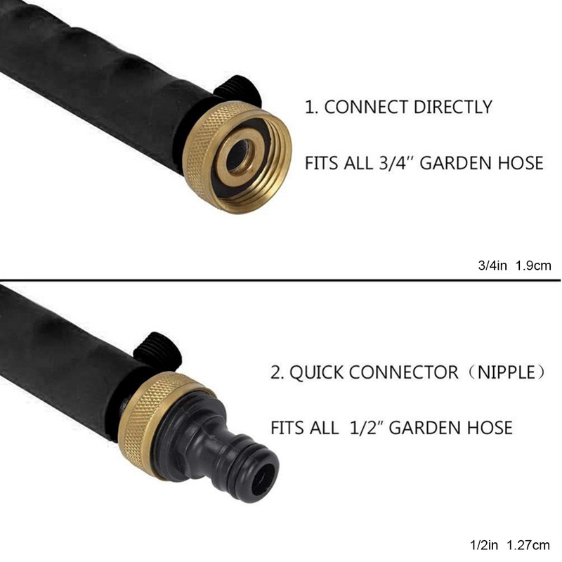 Water Jet High Pressure Washer Spray Nozzle Car Washing Tube