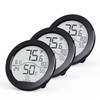 SECRUI Indoor Digital Hygrometer 3 Pack Room Thermometer and Humidity