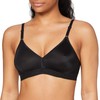 Triumph Womens Micro Fun N Bra, Black, 36D UK