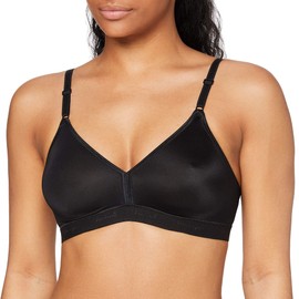 Triumph Womens Micro Fun N Bra, Black, 36D UK