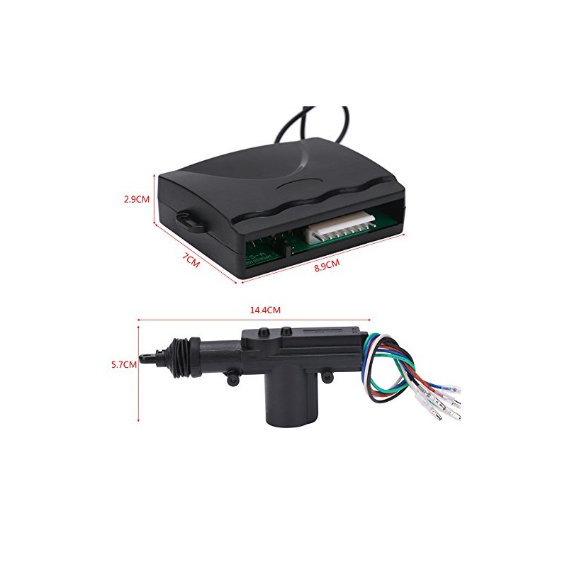Remote Lock Kit, Universal Car Remote Control 4 Door Power