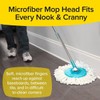 Bulbhead Hurricane Spin Mop and Bucket - Machine Washable 360