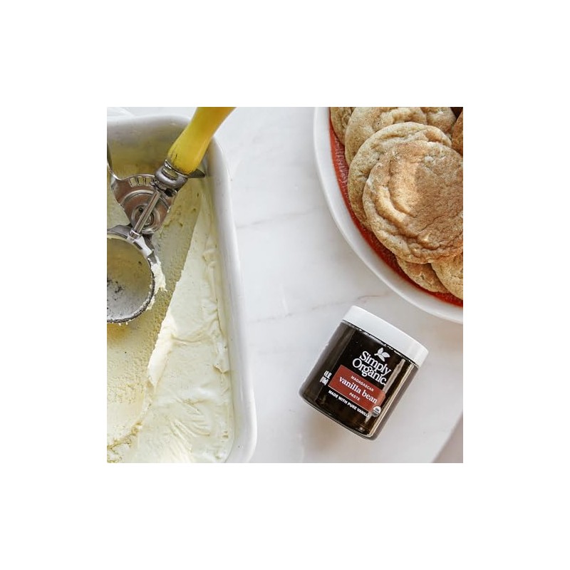 Simply Organic Vanilla Bean Paste, Organic, 2 Fluid Ounce