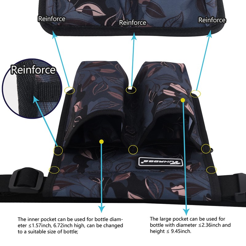Massage Bottle Bag Massage Oil Holster Lotion Holster Massage Therapist