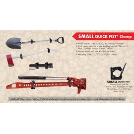 BILLET4X4 Quick FIST Rubber Clamps for Off-Road Vehicles – 4 Pack (Small)