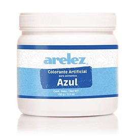 Colorante Color Comestible AZUL en Polvo 100 g ARELEZ