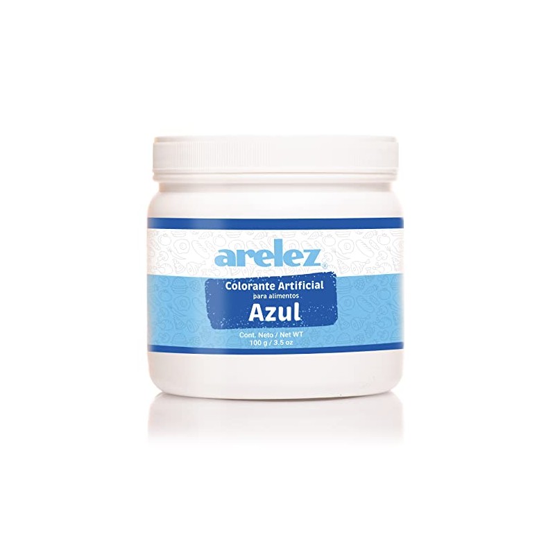 Colorante Color Comestible AZUL en Polvo 100 g ARELEZ