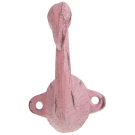Abbott 27-Iron AGE/365 Collection Flamingo Wall Hook, Antique Pink