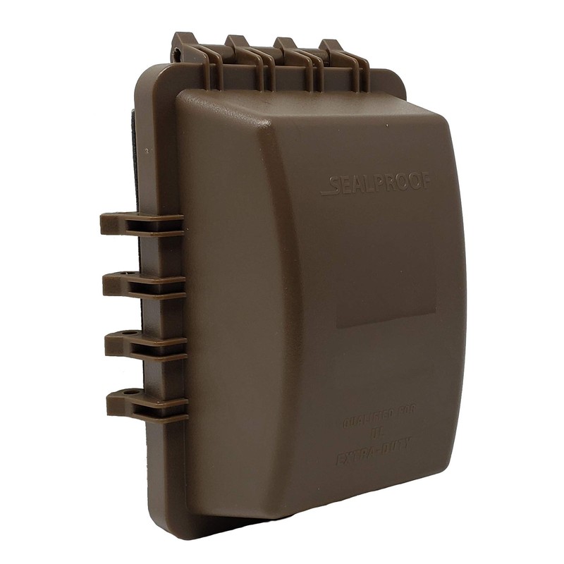 Sealproof 1-Gang Weatherproof In Use Outlet Cover | Horizontal/Vertical Outdoor