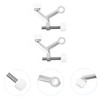 NUOBESTY 4pcs Door Top Hinge Pin with Tips Adjustable Hinge