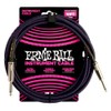 Ernie Ball - Cable trenzado para instrumentos, recto/recto, 3 m,