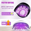 Lámpara de Uñas, UV/LED Secador de Uñas de 280W, Lámpara