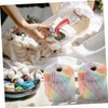 OHPHCALL 2pcs Cotton Hand Knitting Yarn Soft Woolen Line for