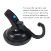 PLCatis Suction Cup with Hooks, Pack of 2, Vacuum Suction