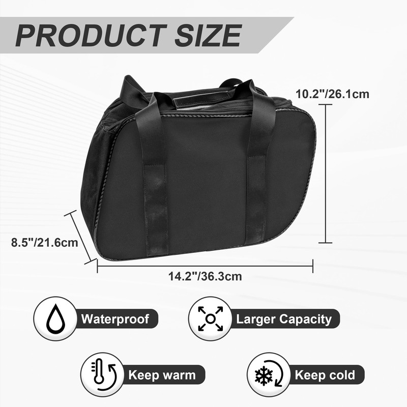 Proyoureye Saddlebag for Can Am Spyder RT, Removable Luggage Bag