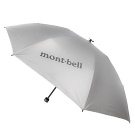 Montbell 1128560 Sun Block Umbrella 55 Folding Umbrella, Women's, Men's, Parasol, For Rain or Shine, Heat Shield, Lightweight, Light Gray (SV)