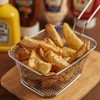 12 Pcs Mini Square Fry Basket Set Stainless Steel French
