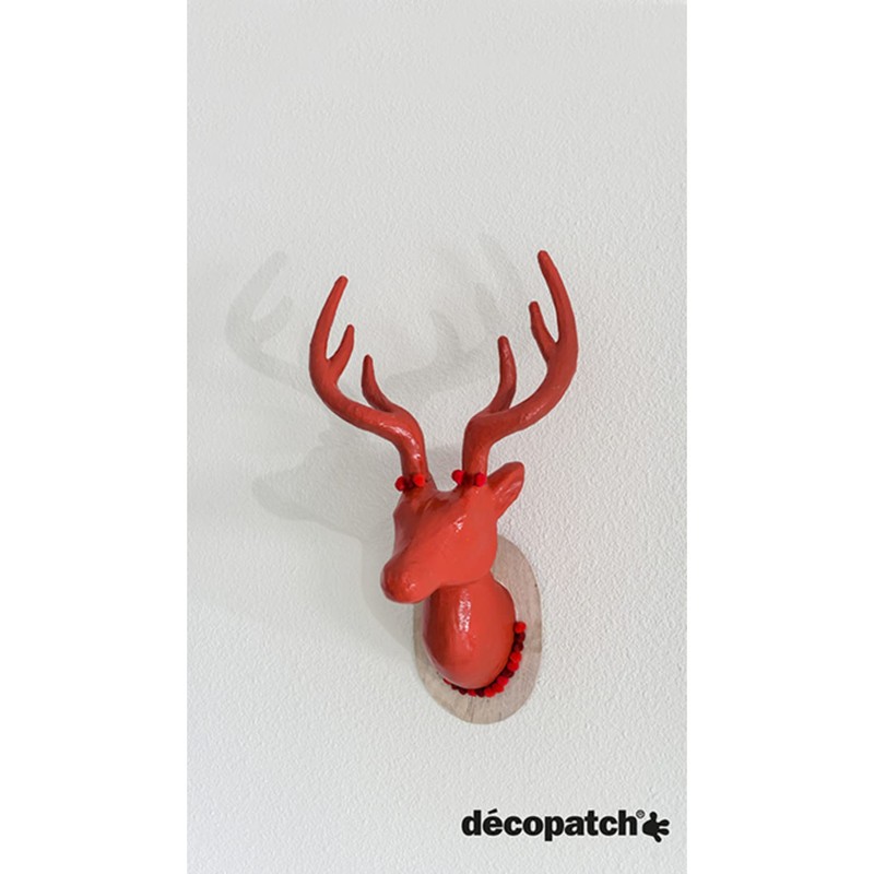 Décopatch - Ref NO032C - Deer Head Trophy - Papier