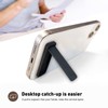 Wansurs [2 Pack] Mini Phone Kickstand Black Baking Paint Cell