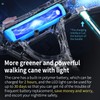 ispuoocti Smart Alarm Walking Cane for Men & Women, Telescopic