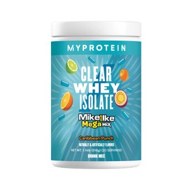Myprotein Clear Whey Isolate Protein Powder, 20 Servings (1.1lbs) Fruity Mike and IKE Caribbean Punch Drink Mix, 20g Protein per Serving, Daily Drink for Superior Performance