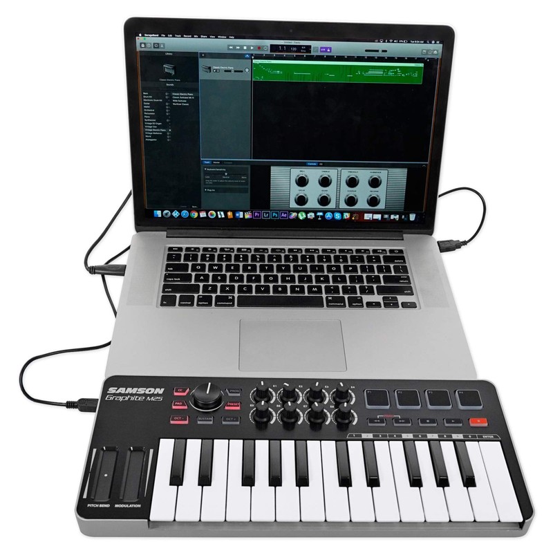 Samson Graphite M25 Mini USB MIDI Controller
