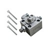 The three-way directional control valve is suitable for most small