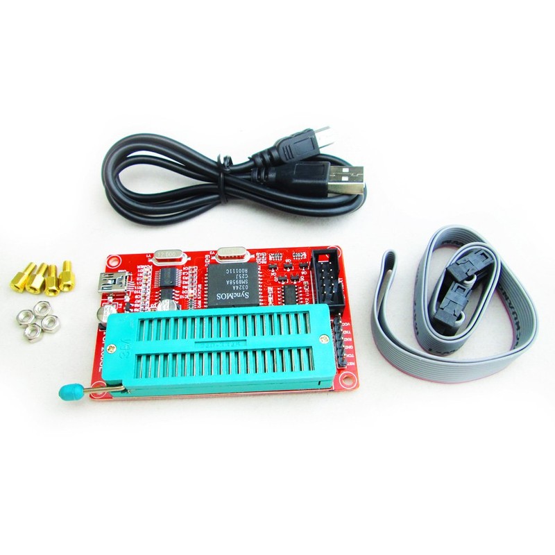 HiLetgo 51 Microcontroller Programmer SP200SE USB Burner Support AT89C52 24C02