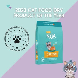 LOVE, NALA - Chicken Air Dried Cat Food - Award Winning - Complete & Balanced Cat Food for All Life Stages- 1 Bag - 1 lb.
