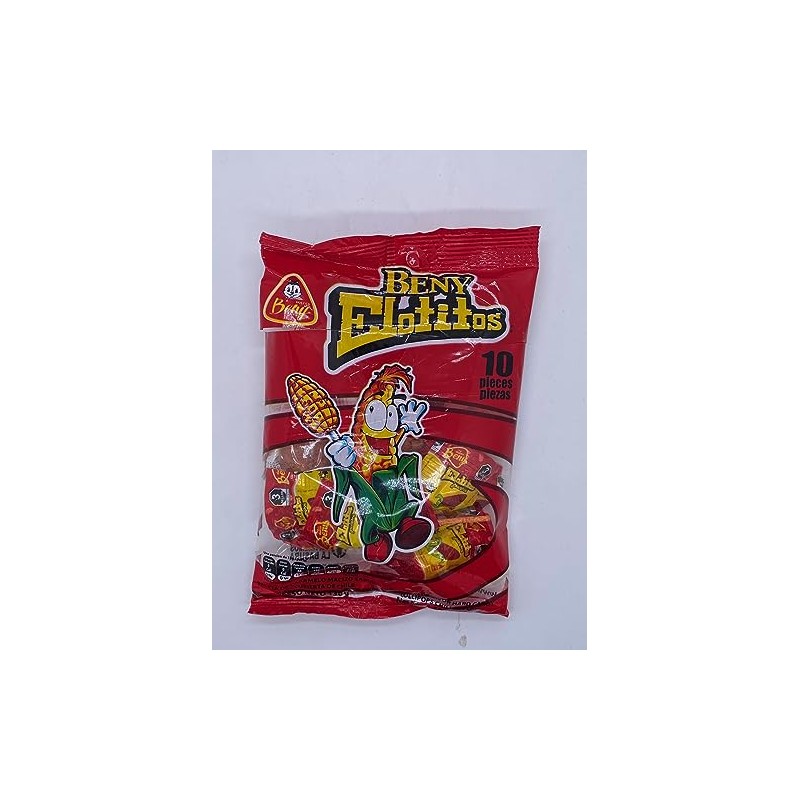 B E N Y ELOTITIOS LOLIPOP CON CHILI CANDY Y