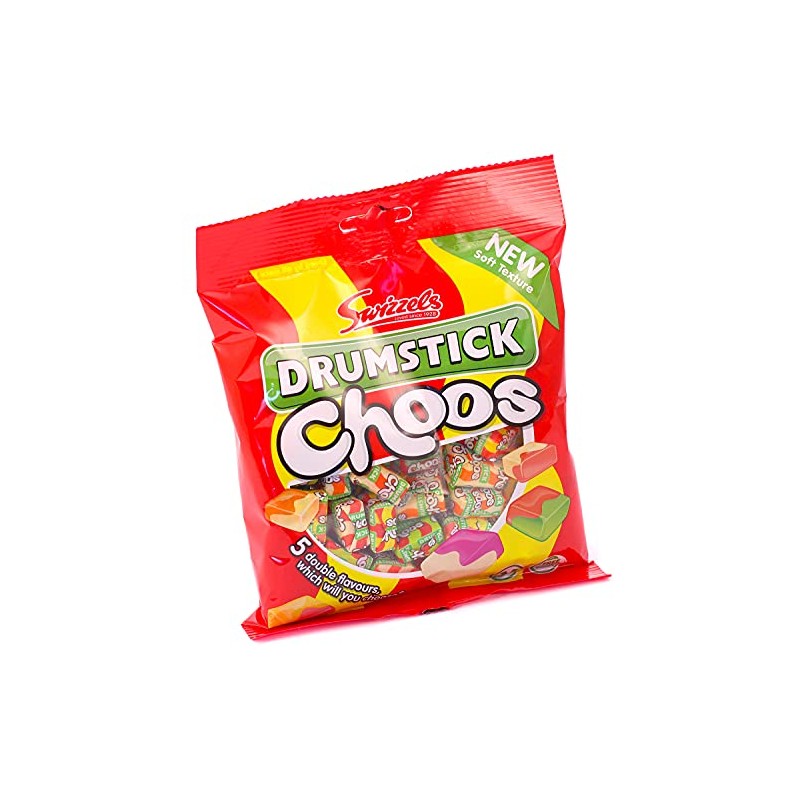 Swizzels Drumstick Choos Sharing Bag, 150g