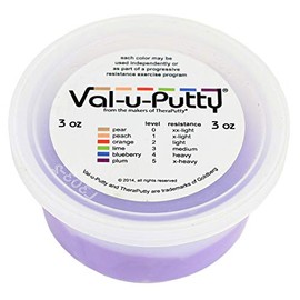 Val-u-Putty 10-3915 Exercise Putty, 3 oz. Capacity, X-Heavy, Plum