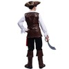 SHE HARE Boys' Luxury Pirate Costume Outfits (M: 7-9 Years)