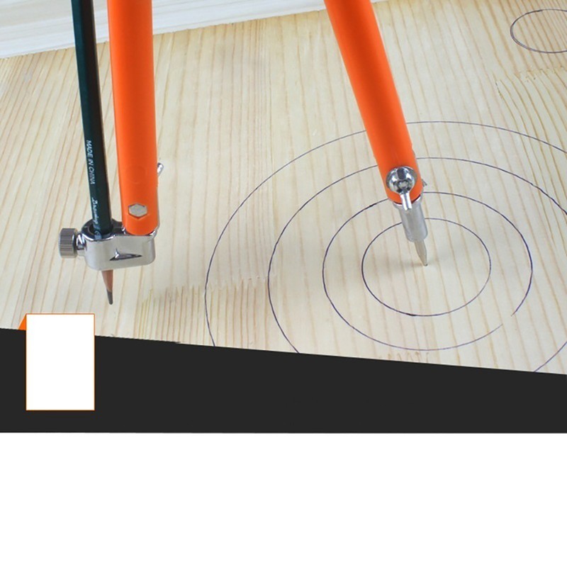 Pencil Compasses Adjustable Dividers Marking and Scribing Compass for Woodworking
