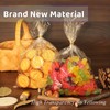WIKDAY Clear Gift Bags 5 PCS 24x30 Inches Large Cellophane