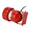 Industrial Motor Alarm Bell Red Color Steel Mini Horn Sound