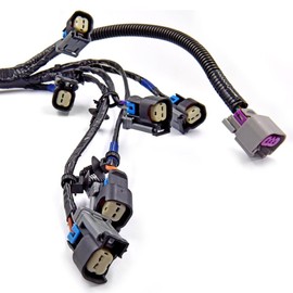 JOMOK 911-089 Fuel Injector Wiring Harness Compatible with Dodge Grand Caravan Chrysler Grand Voyager Town & Country 3.3L 3.8L 2001-2003 Replaces 4868408AC 4868408AD