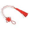 White Jade Pendant Pure Color Eight White Jade Chinese Knot