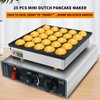 KOOTEN Mini Dutch Pancake Maker, Commercial Electric Pizzelle Maker, 110V