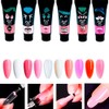 Kit 6 Unidades Gel De Extensión De Uñas -Top-Base-Espatula- 100